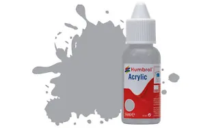 Humbrol Acrylic No165 Matt Medium Sea Grey