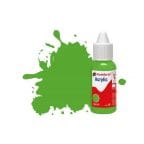 Humbrol Acrylic No.208 Fluorescent Signal Green