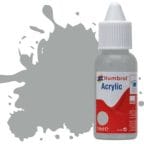 Humbrol Acrylic No 129 Satin US Gull Grey Dropper Bottle
