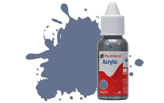 Humbrol Acrylic No. 67 Matt Tank Grey