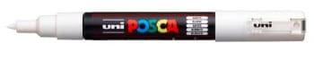 Posca Paint Pens PC-1M Bullet Tip White
