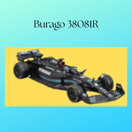 Burago 1/43 38081R F1 MB W14 2023 With Helmet Russell