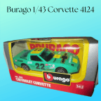 Burago 4124 1/43  Chevrolet Corvette