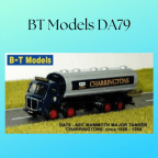 BT Models DA79 AEC Mammoth Major Tanker Charringtons Circa 1958 to 1968