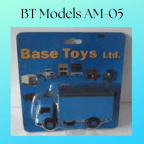 BT Models AM-05 AEC Mercury Twin Axle Box Van - Blue