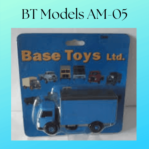 BT Models AM-05 AEC Mercury Twin Axle Box Van - Blue