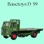 BT Models D59 1/76 Leyland Beaver Twin Axle Flatbed BRS