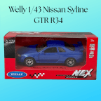 Welly 1/43 Nissan Syline GTR R34