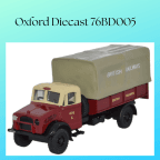 Oxford Diecast 1/76 76BD005 British Rail Bedford OY 3 Ton GS