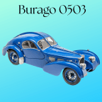 Burago 0503 Bugatti Atlantic (1936)