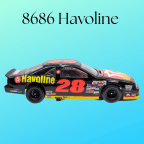 8686 Havoline 6 Revell Ford T-Bird #28 Diecast