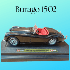The Burago 1502 Jaguar XK120 Roadster