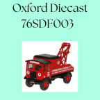 Oxford Diecast 76AEC004 London Brick AEC Matador Wrecker