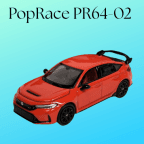 Poprace 1/64 PR6402 Honda Civic Type R FLS