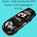 Nascar 1:24 #3 Action - Dale Earnhardt 2003 Monte Carlo Intimidator VG030