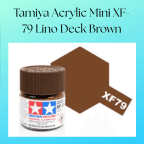 Tamiya Acrylic Mini XF-79 Lino Deck Brown