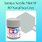 Tamiya 81780 Acrylic Mini XF-80 Naval Sea Grey