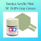 Tamiya Acrylic Mini  XF-76 IJN Gray Green