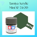 Tamiya Acrylic Mini XF-74 OD (JGSDF)