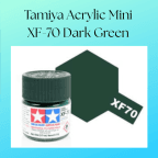 Tamiya Acrylic Mini XF-70 Dark Green 2