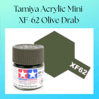 Tamiya 81762 Acrylic Mini XF-62 Olive Drab