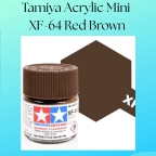 Tamiya 81764 Acrylic Mini XF-64 Red Brown