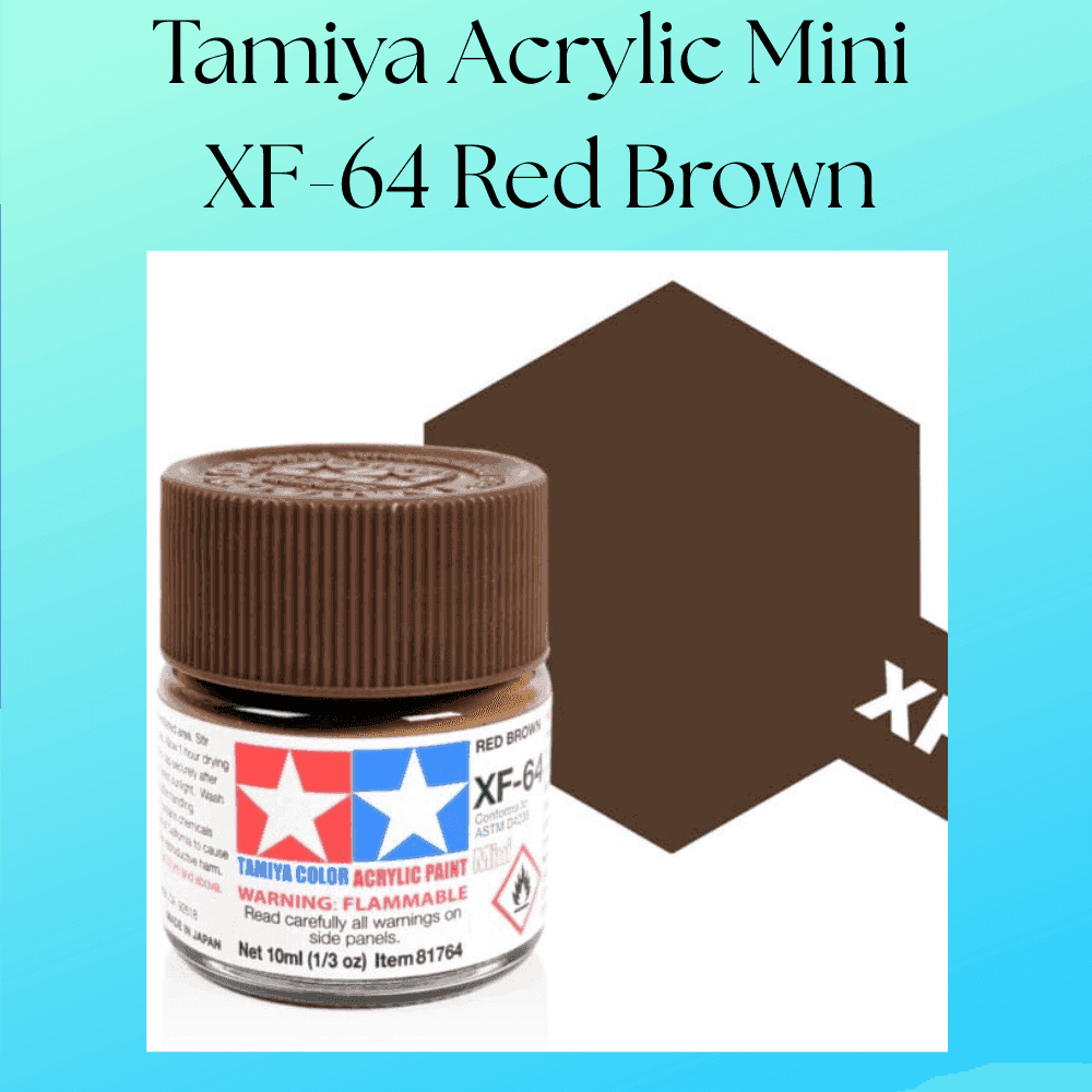 Tamiya 81764 Acrylic Mini XF-64 Red Brown