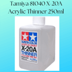 Tamiya 81040 X-20A Acrylic Thinner 250ml