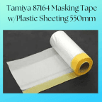 Tamiya 87164 Masking Tape w/Plastic Sheeting 550mm