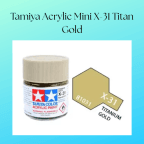 Tamiya Acrylic Mini X-31 Titan Gold