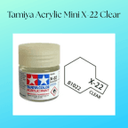 Tamiya 81522 Acrylic Mini X-22 Clear
