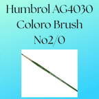 Humbrol AG4030 Coloro Brush No.2/0