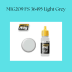 MIG 209 FS 36495 LIGHT GRAY